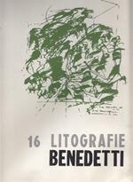 16 litografie di Mario Benedetti