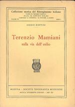 Terenzio Mamiani sulla via dell'esilio