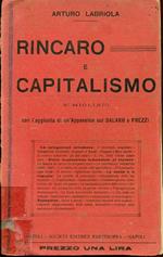 Rincaro e capitalismo. Lezione tenuta all'Università di Napoli il 6 marzo 1911