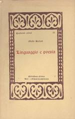 Linguaggio e poesia