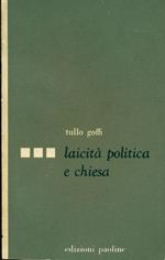 Laicità politica e chiesa