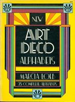 New art deco aphabets