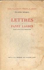 Lettres a Fanny Lagden