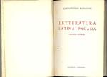 Letteratura latina pagana. Profilo storico