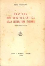 Rassegna bibliografico-critica della letteratura italiana