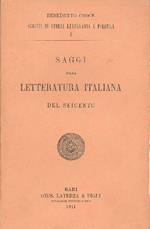 Saggi sulla letteratura italiana del Seicento. Prima edizione