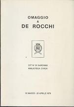 Omaggio a De Rocchi. Città di Saronno 1979
