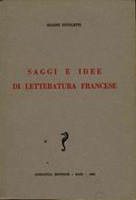 Saggi e idee di letteratura francese