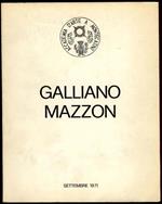 Galliano Mazzon: Segno Forma e Colore