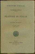 Platone in Italia. Volume primo