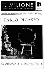 Pablo Picasso. Acquaforti e acquatinte