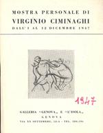 Mostra personale di Virginio Ciminaghi