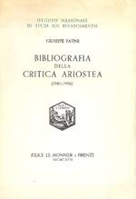Bibliografia della critica ariostea (1510 1956)