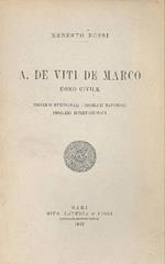 A. De Viti De Marco. Uomo civile