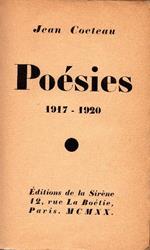 Poésies 1917-1920