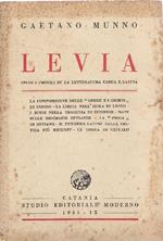 Levia. Studi e profili su la letteratura greca e latina