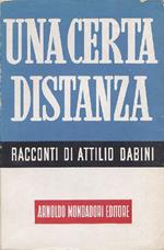 Una certa distanza. Racconti