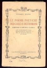 Le forme poetiche dei greci e dei romani