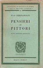 Pensieri ai pittori