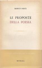 Le proposte della poesia