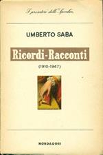 Ricordi Racconti (1910-1947). Prima edizione