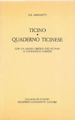 Ticino. Quaderno ticinese