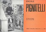 Ercole Pignatelli. Pieghevole mostra galleria del Naviglio 1965