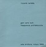 Gian Carlo Bulli: trasparenze architettoniche