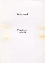 Don Judd. 18 skulpturen