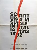 Scrittura visuale in Italia 1912-1972