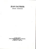 Jean Fautrier. Gemalde. Zeichnungen