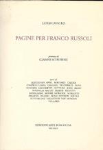 Pagine per Franco Russoli