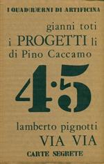 I Progetti di Pino Caccamo. Via Via