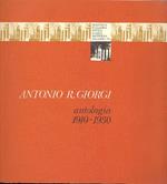 Antonio R. Giorgi. Antologia 1910-1930