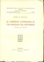 Il carteggio letterario di uno scienziato del Settecento: Janus Plancus