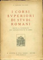 I corsi superiori di studi romani