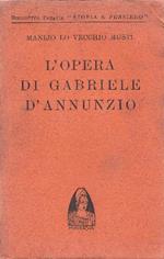 L' opera di Gabriele D'annunzio