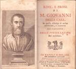 Rime e Prose di M. Giovanni Della Casa, In questa ristampa di molto accresciute, e ricorrete con l'aggiunta delle Poesie Latine del medesimo