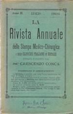 La Rivista Annuale della Stampa Medico-Chirurgica e delle cliniche italiane ed estere, luglio 1894-95