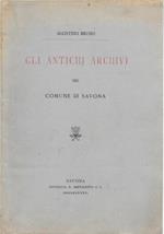 Gli antichi archivi del Comune di Savona
