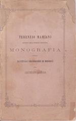 A Terenzio Mamiani Ministro della Pubblica Istruzione - Monografia intorno la città e circondario di Mondovì