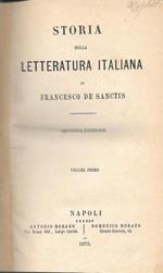 Storia della letteratura italiana, 2 voll. in 1 tomo