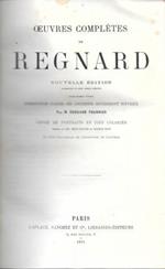 Oeuvres complètes, nouvelle édition augmentée de deux pièces inédites précédée d'une introduction d'apres des documents entierement nouveaux par M. Edouard Fournier, ornée de portraits en pied colories, dessines par Emile Bayard et Maurice Sand et d'