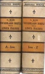 Vocabolario Hoepli della lingua italiana, in 2 voll