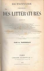Dictionnaire universel des litératures contenant..