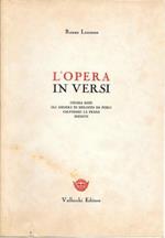 L' Opera in versi