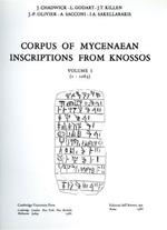 Corpus of Mycenaean Inscriptions from Knossos. Vol. I ( 1. 1063 )