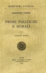 Prose politiche e morali