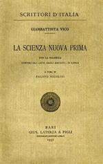 La Scienza Nuova prima con la polemica contro gli atti degli eruditi di Lipsia