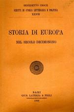 Storia d'Europa nel secolo decimonono